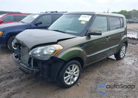 2013 Kia Soul + from USA, damaged, VIN KNDJT2A68D7497578